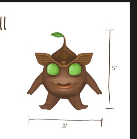 JesmineCosplay's tweet photo. Maokai Sapling Stress Ball https://t.co/2VlRRSer79