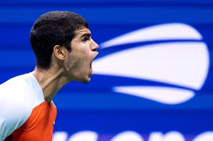 goitiatenis's tweet photo. 👏🇪🇸🔥 ¡HISTÓRICO! Carlos Alcaraz, de 19 años, 4 meses y 6 días, se convirtió en:
🏆 El más joven campeón del US Open desde Pete Sampras en 1990, con 19 años y 28 días
🏆 El más joven ganador de un Grand Slam desde Rafael Nadal en Roland Garros 2005, con 19 años y 2 días https://t.co/bLKVhvXpl9