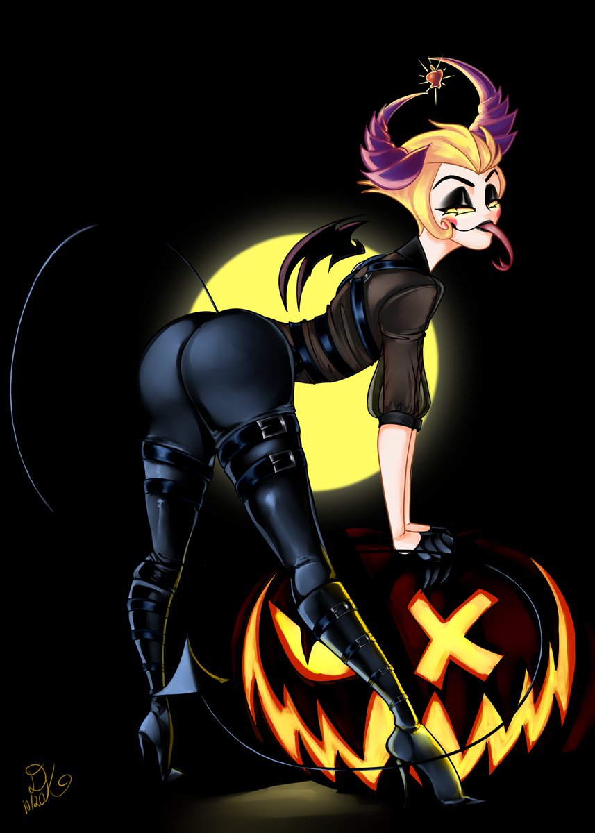 OK I'mma stop. For now. Right is the original.
#HazbinHotelLucifer