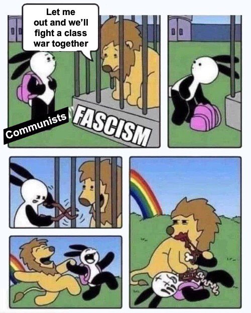this is what communist + MAGA “unity” would look like