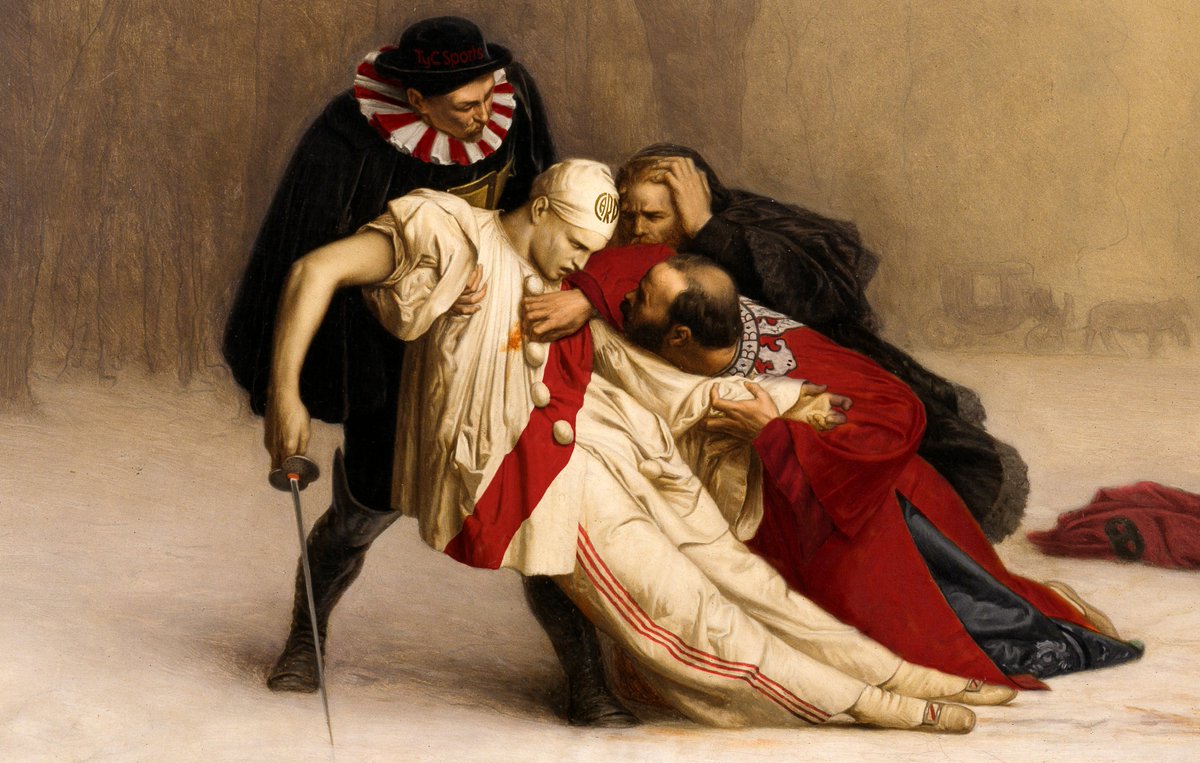 brunoacanfora's tweet photo. 🎨 Jean-Léon Gérôme, El duelo después de la Supermascarada https://t.co/T9kHIYOky2
