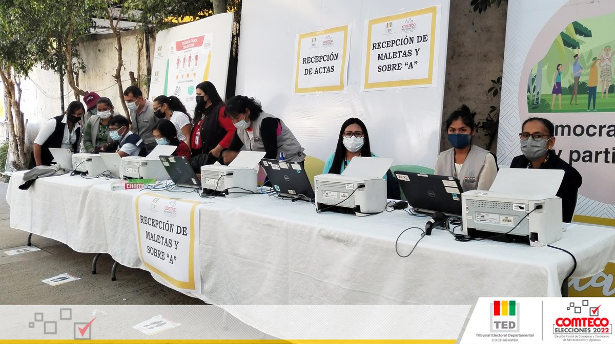 TEDCochabamba's tweet photo. La Sala Plena del #TEDCochabamba, instala el cómputo de votos - Elecciones COMTECO 2022.
#EleccionesCOMTECO2022 https://t.co/Th13N3DHkj