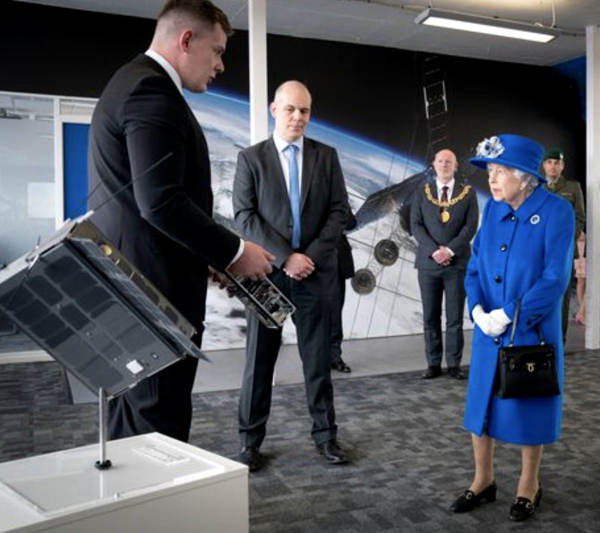 In honor of Her Majesty Queen Elizabeth II  1926-2022
 
Our hearts &amp; condolences go out to the Royal Family, the people of the United Kingdom, &amp; all the nations of the Commonwealth.
 
July 2021, she visited AAC Clyde Space &amp; was fascinated by Horizons’ new Amber™ SIGINT CubeSat.