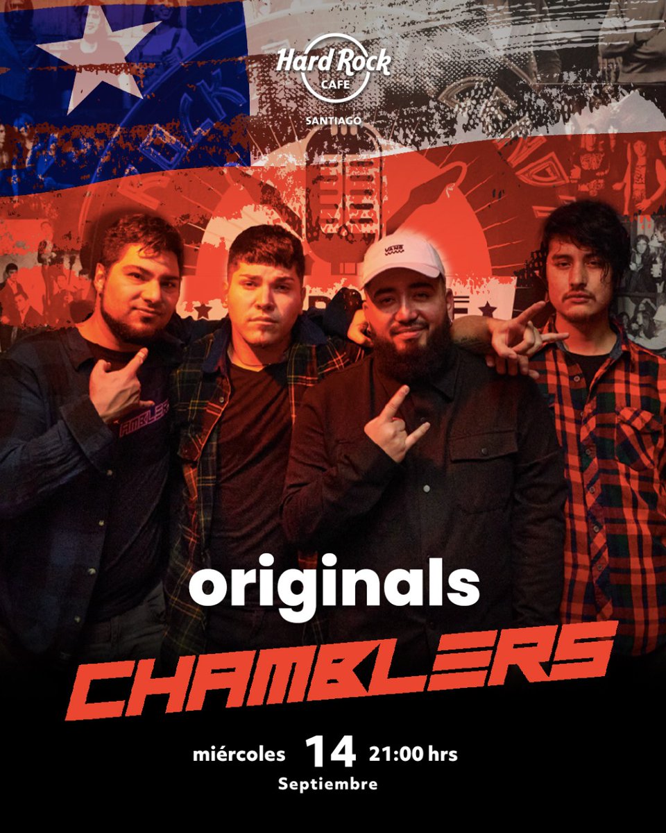 Chamblers en vivo el 14 de septiembre. La previa del 18!!