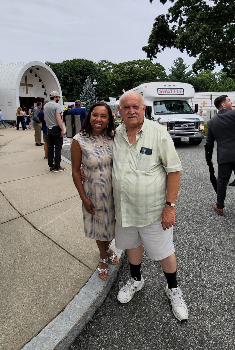 Sabina_Matos's tweet photo. Celebrating the culture, music, and food at the Cranston Greek Festival with Gov. Dan Mckee, Sen. Lou Raptakis, Senator Frank S. Lombardi, and Maria Kontomerkos! We got a behind-the-scenes tour and got to meet the many hard-working people who make this event a success!! https://t.co/GQ4VQ5H357