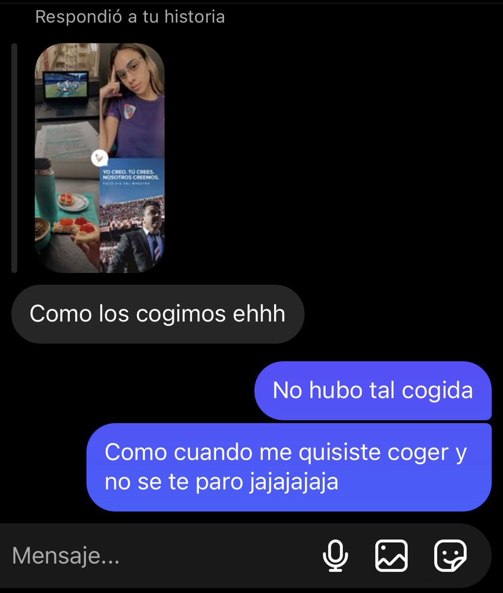 por suerte el superclasico me dejo re tranquila