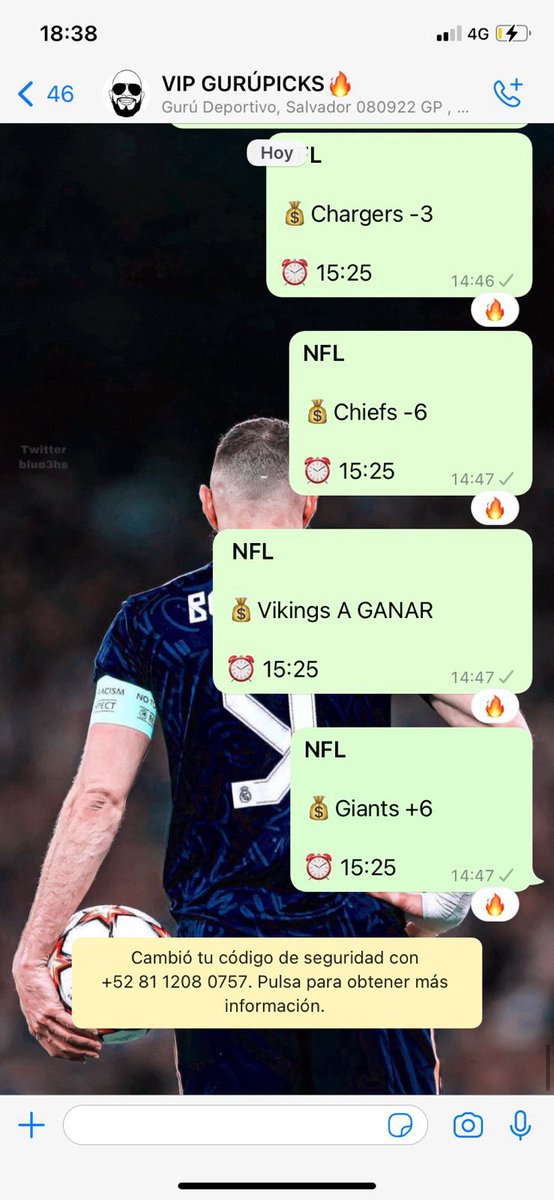 Pellomaldonado's tweet image. Señoras y señores! El Rey de la NFL arrancó muy fuerte! Se les avisó que se subieran al barco! Vamos 9 - 1 en el primer Domingo de NFL y si ganan los Cowboys rifaré 2000 pesos entre todos los que le den RT! 

#GurúPicks 📲 81 3242 60 53 🔥🔥🔥