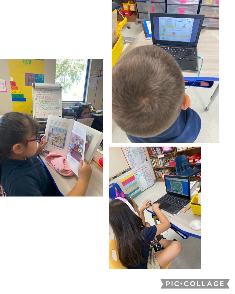 ElenaElizabeth8's tweet image. Reading in a variety of ways to further enrich their learning. #3rdgradersrock #readingtolearn #NFRocks @TeresaWilks4 @VJBrashear44 @SanElizarioISD