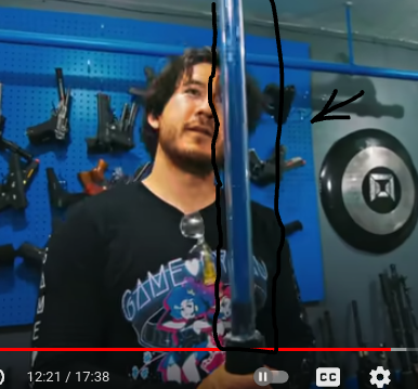 urlnotf0und's tweet photo. @CrewCorridor hey might have solved your lightsaber led problem, I don't have the stuff to do it but if i did that would be cool.  so using the casing like mark did maybe put an led mix with the tape and spin the tube inside the tube hide the batteries in the bottom for swapping https://t.co/a2OvyiyEig