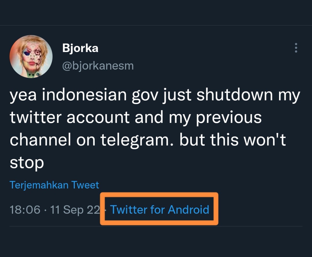 Hacker Internasional kok pakenya android...? 🙄🙄🙄