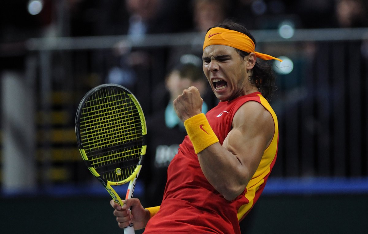 LaLigaenDirecto's tweet photo. Cuando España se proclamó campeón del Mundial 2010, Rafael Nadal acababa de convertirse en nº1 en el Ránking ATP.

Justo antes del Mundial 2022, Carlos Alcaraz se proclama nº1 en el Ránking ATP. https://t.co/D2gSmmMRZq