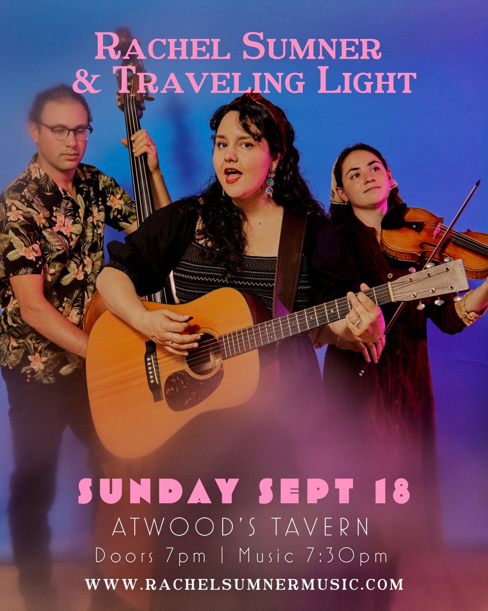 rtsumner's tweet image. You are cordially invited to our @AtwoodsTvrn show next week! 

Get ur tix early and often (aka bring pals!): atwoodstavern.com/events/2022/9/…