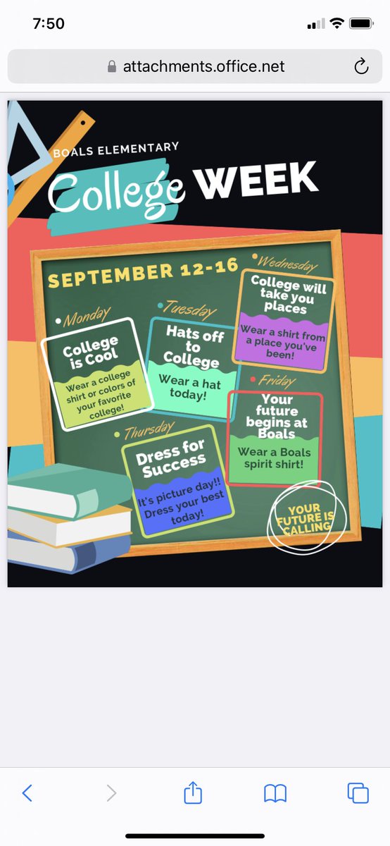 It’s College week!!  <a href="/Boals_Frisco/">Boals Elementary</a>