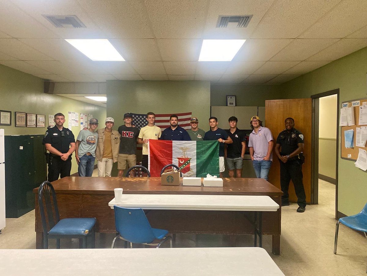 This weekend, Kappa Sigmas across North Louisiana joined together to thank the first responders serving in our communities and honor those who have perished in the line of duty. On Kappa Sigma First Responders Day, we honor and remember those impacted by the tragic events on 9/11