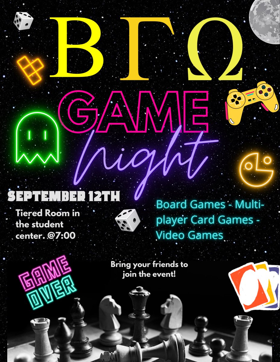 BetaGammaOmega_'s tweet photo. Come out Tomorrow and play some games with the BrOs. We will have all kinds of games. https://t.co/oR75yHRvFm