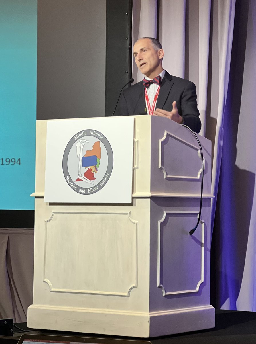 kowalskymd's tweet photo. Another great #MASES meeting this weekend. Full of thoughtful and engaging discussion of controversies in shoulder surgery. I enjoyed sharing stage with Dr. McFarland @HopkinsOrtho debating the role of PT after shoulder Arthroplasty. Until next year … https://t.co/zxaKIETgwc