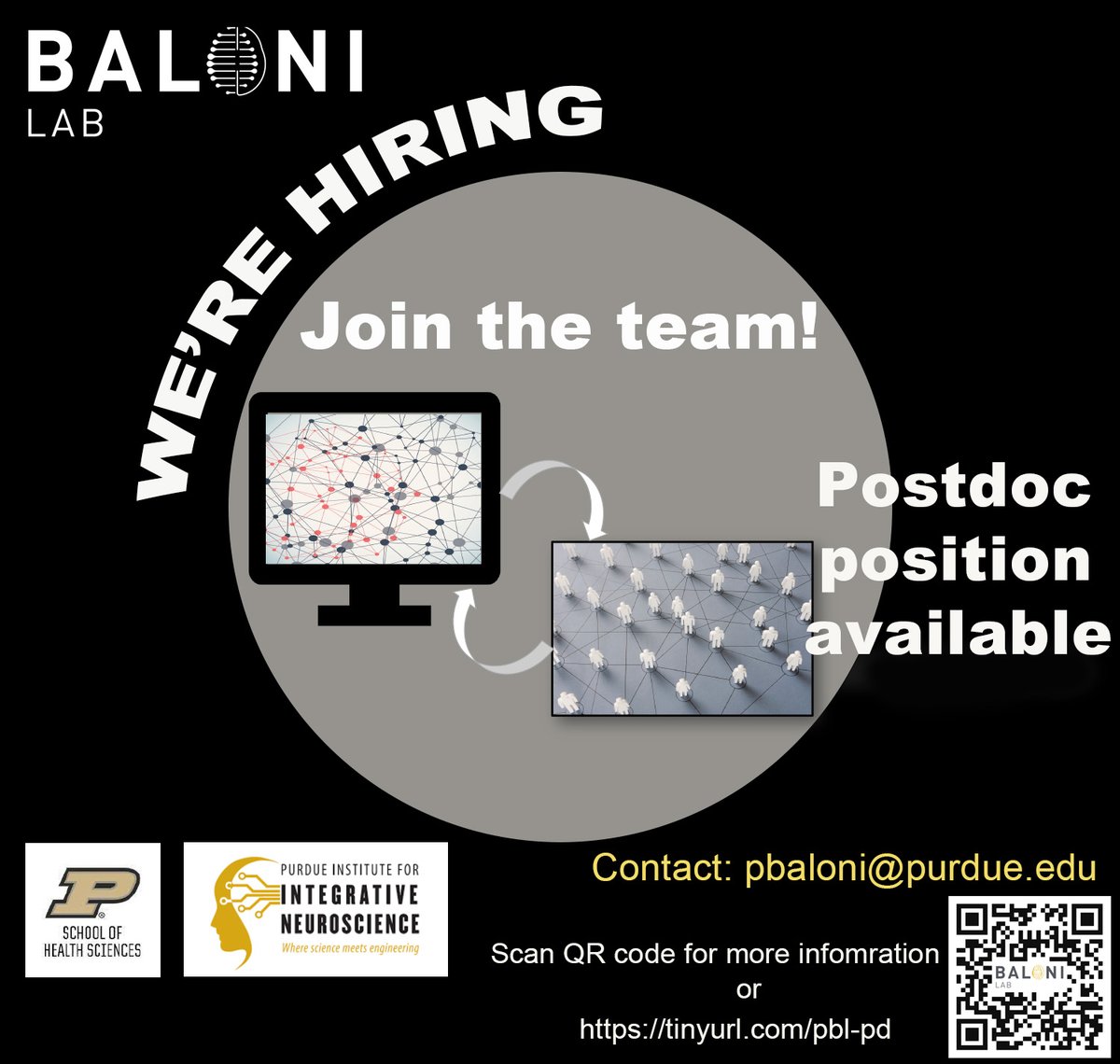 baloni_priyanka's tweet photo. We are recruiting a postdoc in my group @Baloni_lab @PurdueHHS. To work on exciting projects funded by @NIH. Please apply- RT! https://t.co/Su4nk7W55m