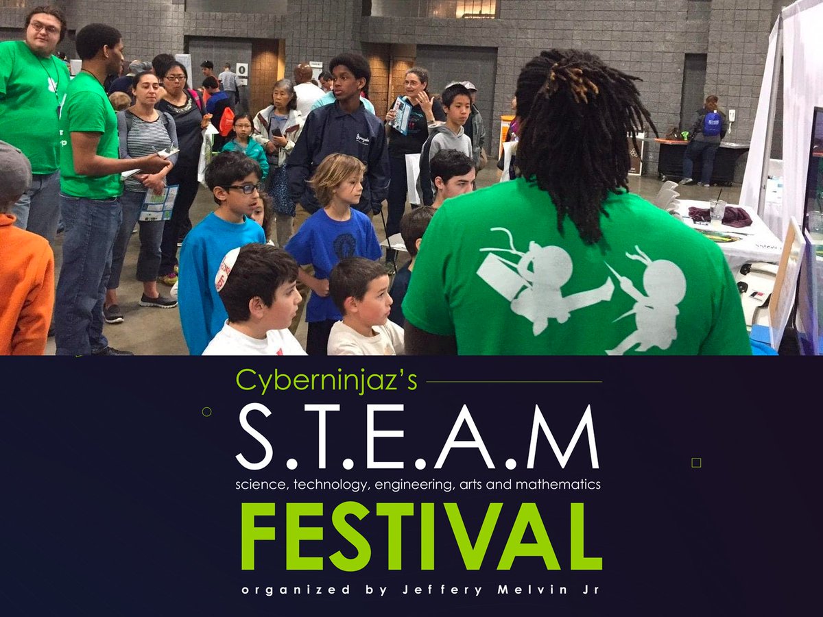 CNZ_Global's tweet photo. Looking to help out with Cyberninjaz Global's STEAM Festival?
We need donations to help with the back-to-school drive. As well as:

➡️Donors
➡️Volunteers
➡️Vendors
➡️Sponsors

Sign up here:
https://t.co/UXpCoCjKcc
Contact jeff@cyberninjaz.com for more info.
Thank you. https://t.co/zHusa56aFC