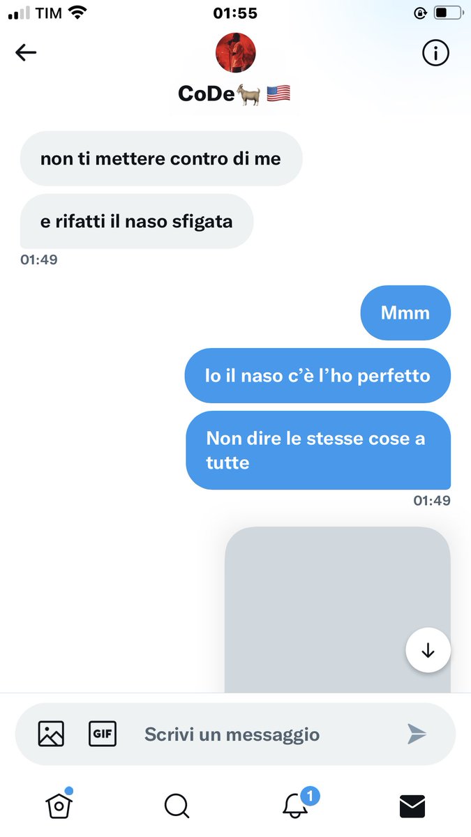 veri1211's tweet photo. La gente fa schifo, ripostate e bloccate sto ragazzo che scrive a tutte https://t.co/s6eOfNthyA