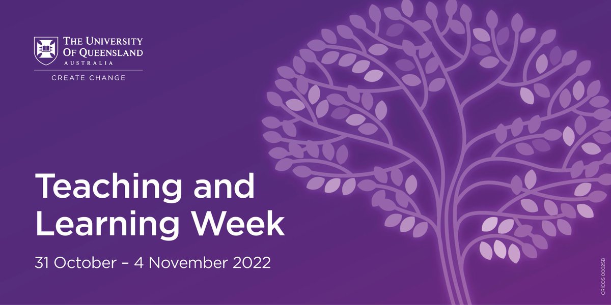 UQ ITaLI (@uqitali) on Twitter photo The #UQTLWeek22 program is live! Choose from over 24 confirmed online, in-person and hybrid sessions aligned to the theme βLearning for lifeβ. Save your seat now at itali.uq.edu.au/events/teachinβ¦
<a href="/UQ_Library/">UQ Library</a> @HASSUQ <a href="/UQ_EAIT/">UQ Engineering and Technology</a> <a href="/UQHealth/">UQ Health</a> <a href="/UQMedicine/">UQ Medicine</a> <a href="/UQscience/">UQ Science</a> <a href="/UQ_Business/">UQ Business School</a> <a href="/UQLaw/">UQ Law School</a> The #UQTLWeek22 program is live! Choose from over 24 confirmed online, in-person and hybrid sessions aligned to the theme βLearning for lifeβ. Save your seat now at itali.uq.edu.au/events/teachinβ¦
<a href="/UQ_Library/">UQ Library</a> @HASSUQ <a href="/UQ_EAIT/">UQ Engineering and Technology</a> <a href="/UQHealth/">UQ Health</a> <a href="/UQMedicine/">UQ Medicine</a> <a href="/UQscience/">UQ Science</a> <a href="/UQ_Business/">UQ Business School</a> <a href="/UQLaw/">UQ Law School</a>