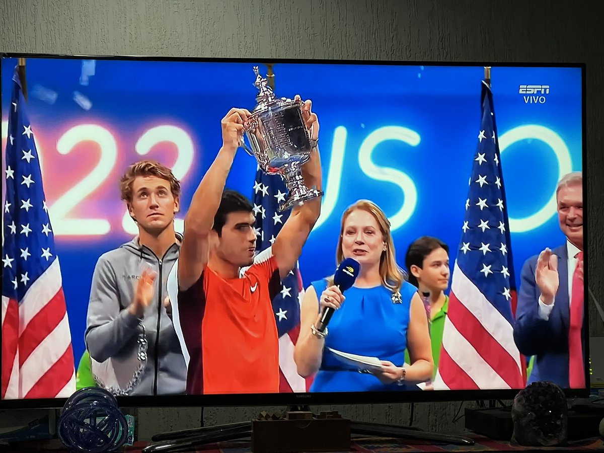 Número 1 del mundo, el más joven de la historia del tenis ALCARAZ 19 años #USOpen #espntenis