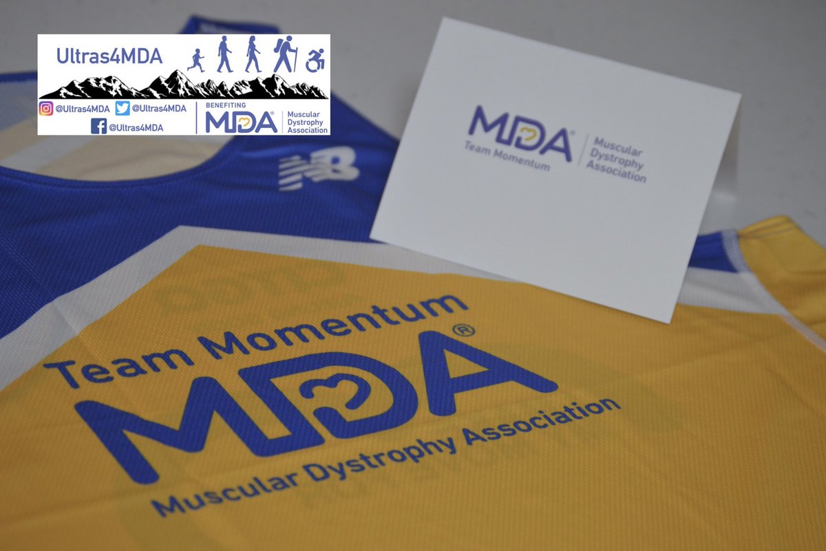 Just got my <a href="/MDAteam/">MDA Team Momentum</a> gear and now I’m ready for my ultramarathon on November 12th! 

Link to donate to <a href="/MDAorg/">Muscular Dystrophy Association</a> is in my bio!