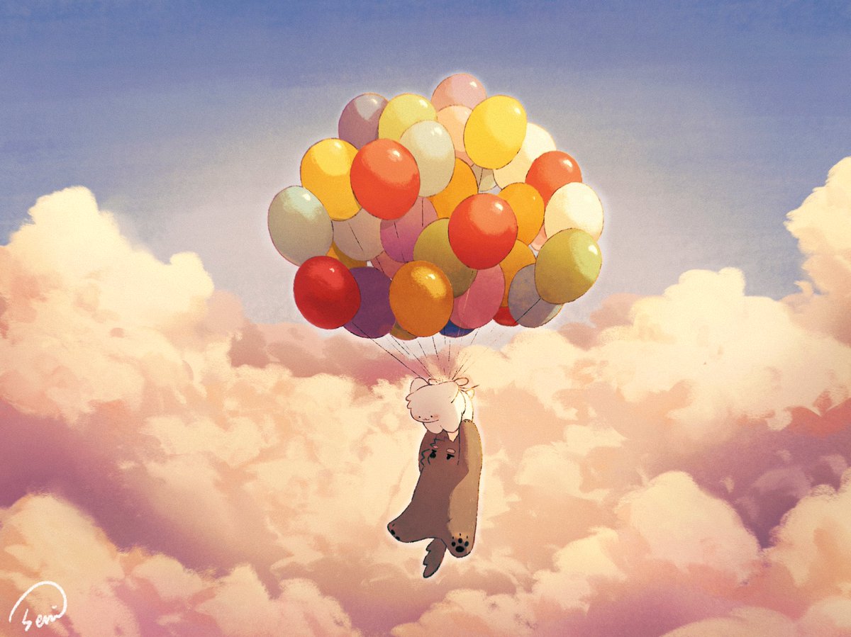 meri_mrw's tweet photo. 夢與氣球🎈

#咩哩 #插圖 #插畫 #illustration #イラスト #原創 #original #オリジナ https://t.co/9EDAPXfV06