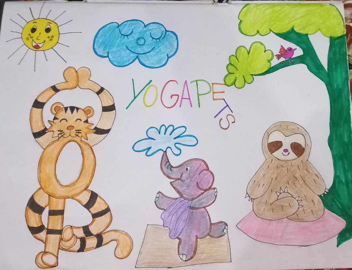Little art for you guys @Yogapetz <a href="/keung/">Keungz</a>
.
.
Hope you will like it 
#yogapetz