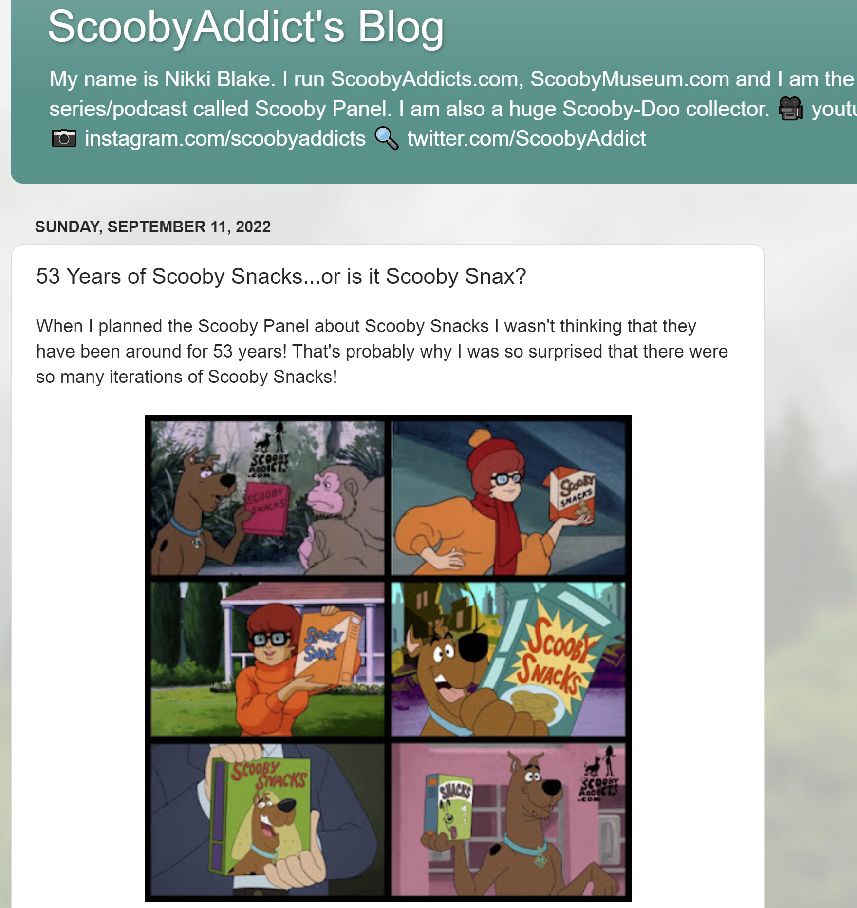 Blog - ScoobySnax.com