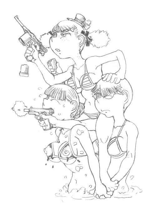 アイドル水泳大会をエロコメスポーツまんがに 