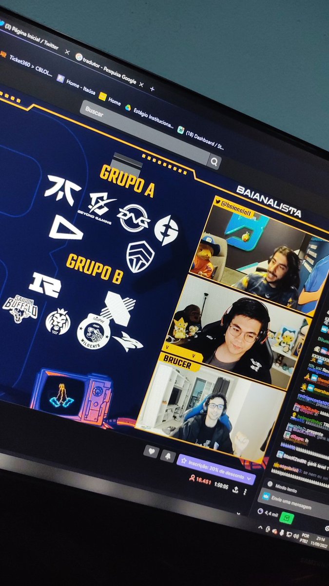 GabrielCarlosB4's tweet photo. O sonho é real!! Vamo #GOLOUD #bainalista #Cblol https://t.co/gHiLiBcpVH