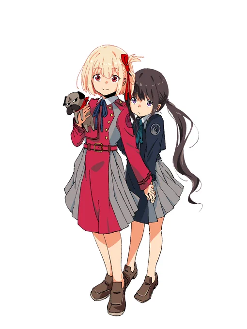 大丈夫、たきな。#リコリコ #lycoris_recoil #錦木千束 #井ノ上たきな #ちさたき 