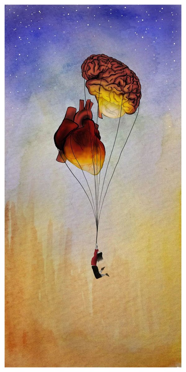 لا تسمح لقلبك بالخوض في قصص تعلم نهايتها"انصت الى عقلك" فالقلوب أمانة🤍