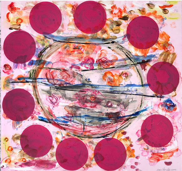 Madrigal X, 2001 #snyder #abstractexpressionism wikiart.org/en/joan-snyder…