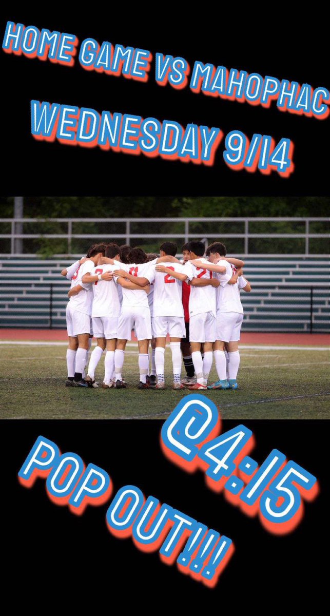 Everyone go support the boy soccer team that’s on a tear