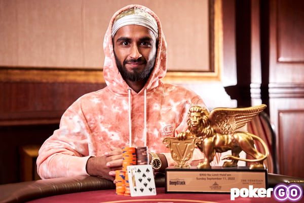 Arsh Grover wins Stairway to Millions - Event #3: $900 No-Limit Hold'em.

After finishing 3rd in $460 step, Grover made the step up and won the $900 step on Sunday.

For his win, Grover earns $12,510 and a seat in the $2,740 step. 

🔗 - Recap: bit.ly/STM-EV-3-FALL-…
