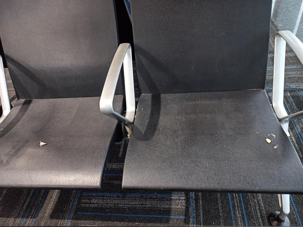 CoolChakku's tweet photo. Hats Off to the housekeeping, now passengers need to carry a mop while travelling #aaikolairport #kolkataairport https://t.co/aRlN7KX0FX