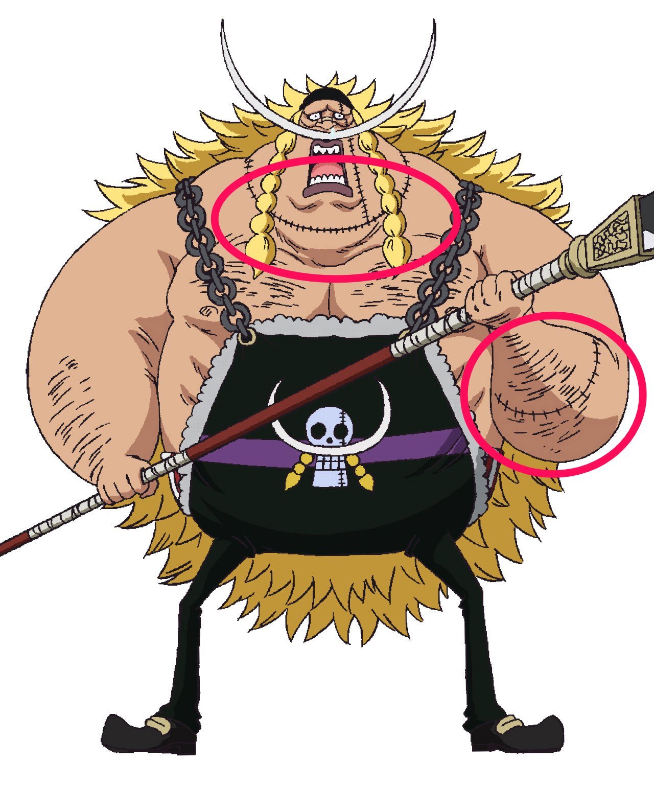 まな 手術痕のような傷が気になってたんですが もしかしてウィーブルは白ひげの血統因子を使って造られた クローンの失敗作 今週のワンピ T Co 8wxfyitwpy Twitter