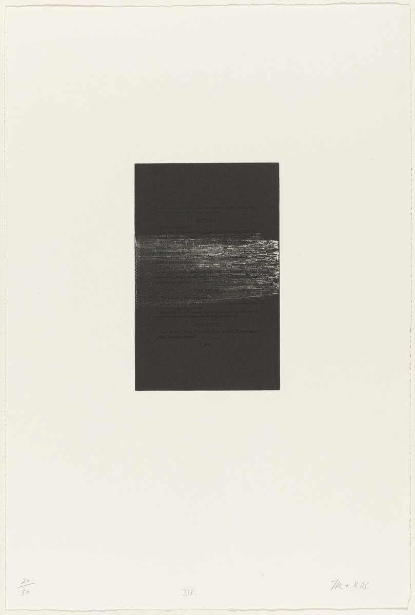 moma_drawings's tweet photo. Tim Rollins, K.O.S., XIV from The Temptation of Saint Anthony I-XIV, 1989 #museumarchive #timrollins https://t.co/wSdXMAb75w https://t.co/IdfIaQBgmO
