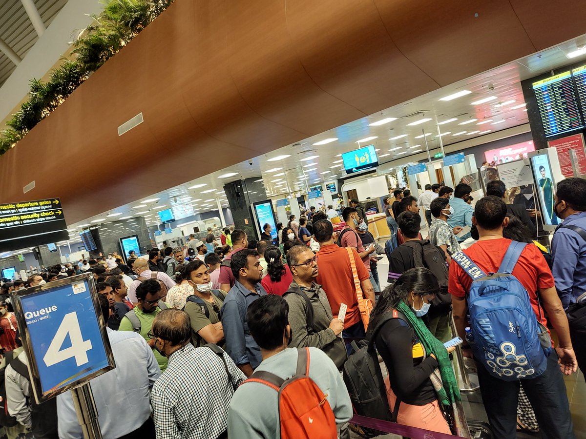 Another traffic jam at Namma Bengaluru. Infra needs to catch up with demand quickly