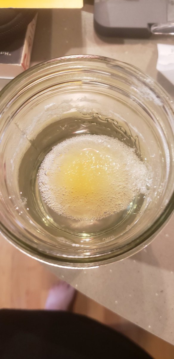 Before I left for #Bouchercon2022, youngest kid wanted to do the egg in vinegar experiment. And to my delight he insisted on waiting for me to get home so I could see the result. It was pretty damn neat. 🥚🍳