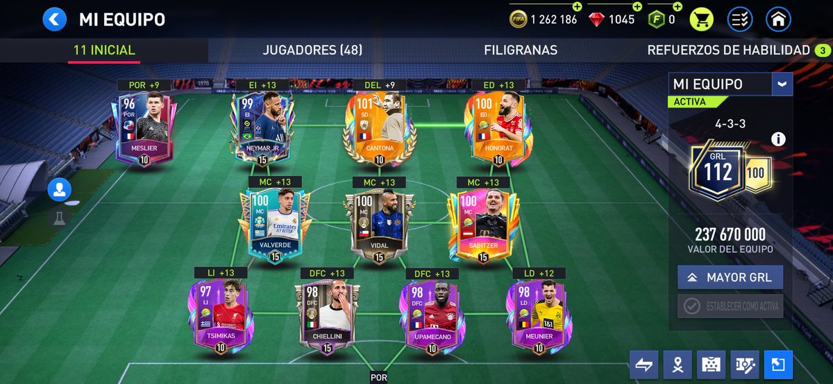 Alan2512B's tweet photo. @tutiofifa Hola quisiera que me ayuden con recomendaciones para mí equipo por favor 🙂 https://t.co/JPQQtXwK2O