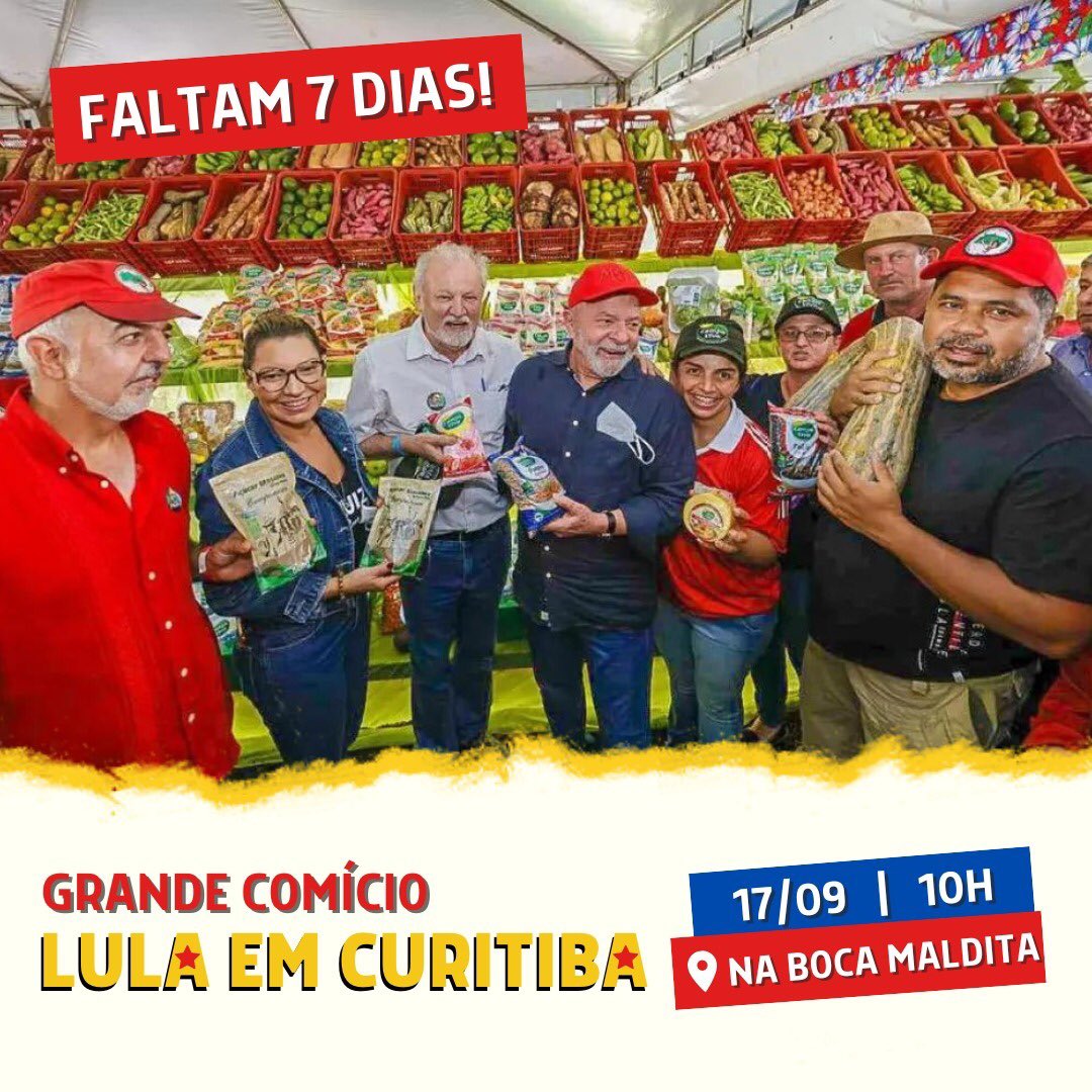 soelilemess's tweet photo. #lulaemcuritiba https://t.co/0qe231NXbx