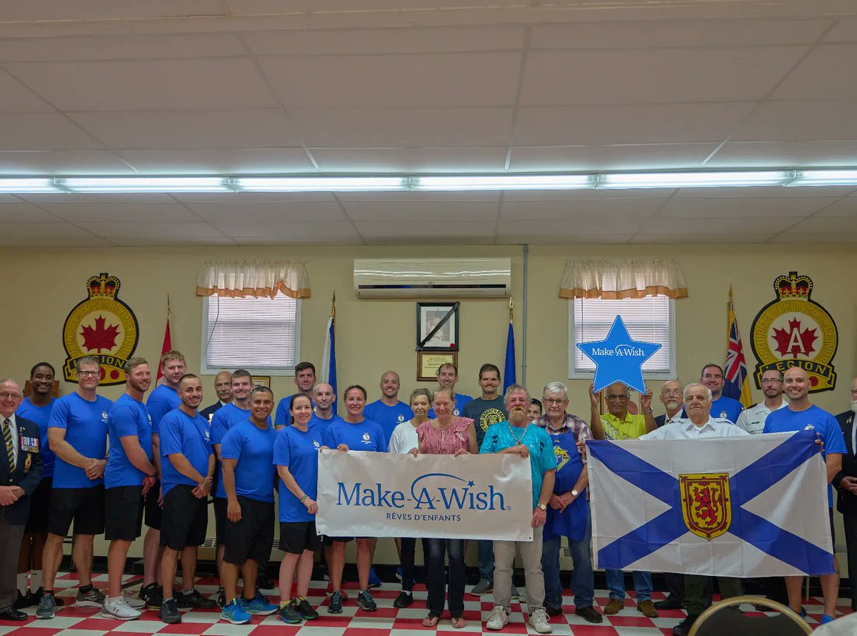 AprtrPerception's tweet photo. Happy to be part of #hmcsncsmhalifax #runforwishes2022, we're in #yarmouth ready to commence our run across the province tomorrow.

This marks the 18th year that HMCS Halifax have been showing support for children with critical illness.

https://t.co/YSiYY7nasf https://t.co/bhpinbUM24
