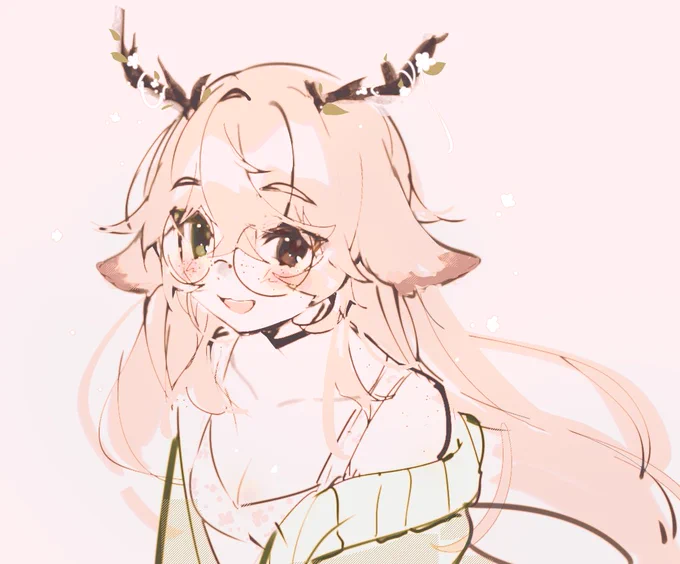 a warm up doodl for cass! ˙⊹ 