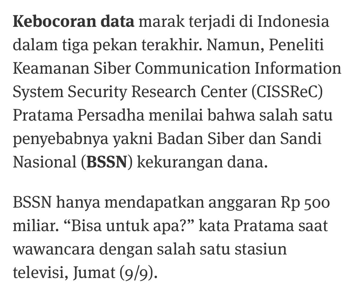 secgron's tweet photo. Udah mulai berani tanpa malu-malu ya.

Logika yg benar itu kerja yg benar dulu baru minta anggaran dinaikin. Ini udahlah kerjanya ga jelas kok pd banget minta naikin anggaran? Kominfo itu anggarannya 27 triliun di tahun ini, apakah kualitasnya bagus? Tetap aja sama-sama ampas. https://t.co/RClwTXFQD1