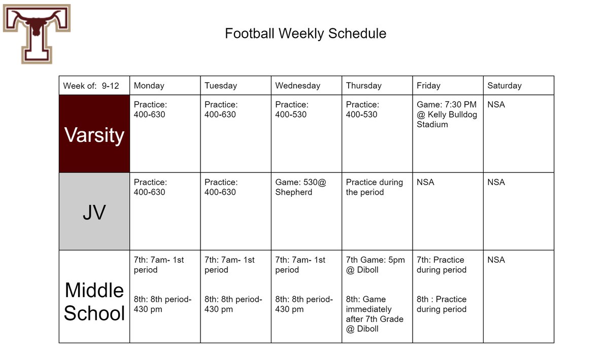 Tarkington High School Football (@rtbtarkington) on Twitter photo 