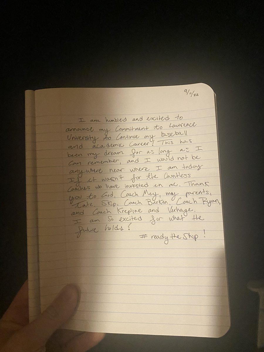 #readytheship🔵⚪️
<a href="/LUvikesbaseball/">Lawrence Baseball</a>