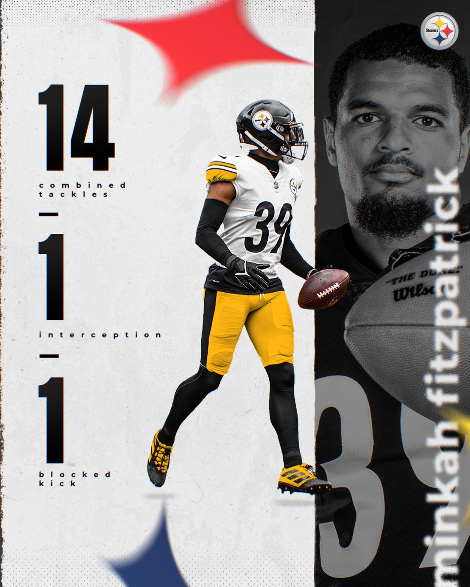 steelers's tweet photo. Game-wreckers 😤

@highsmith34 | @minkfitz_21 https://t.co/g9RD4MMj5A