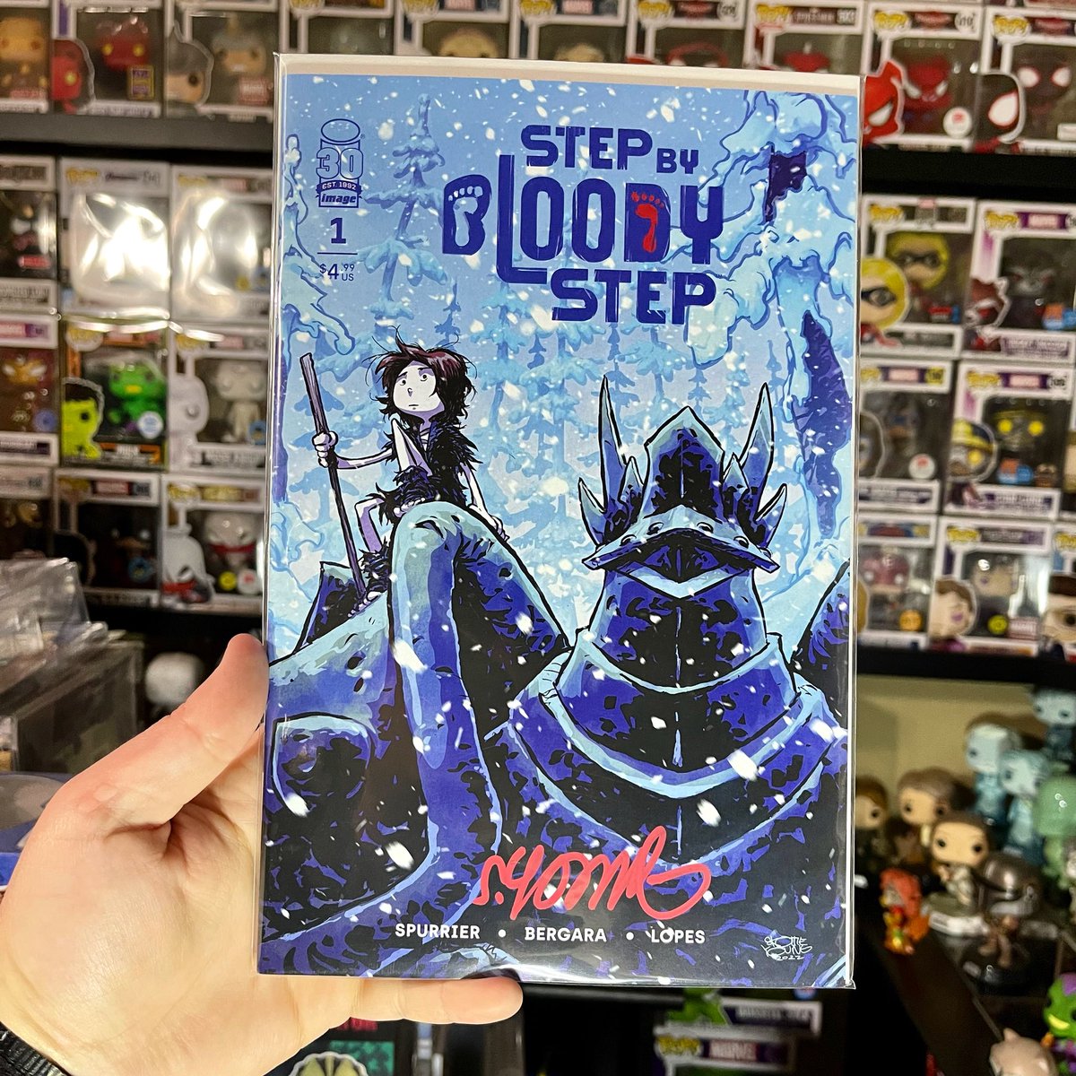 nerdharder88's tweet photo. #skottiesunday 🏰
#image
#comics
#skottieyoung
#variant
#stepbybloodystep https://t.co/OZoQGdVcHD